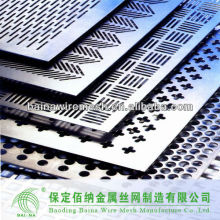 Acier 304 Perforated Metal Mesh / Perforated Metal Sheet, plaques fabriquées en Chine